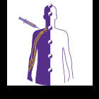 Purple man circ graphic